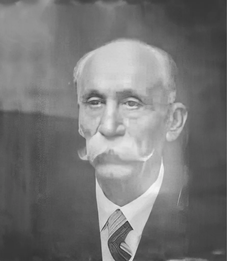 Portrait of the Samobor ethnographer Milan Lang.